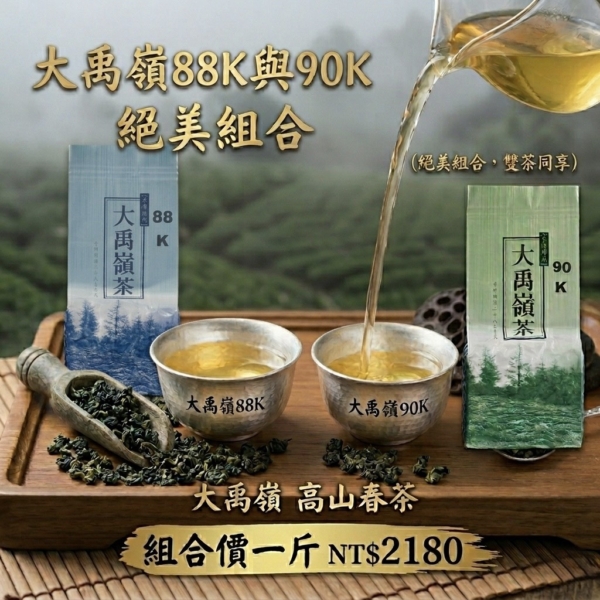 【雲端雙峰】大禹嶺 88K & 90K 絕版私藏・極致雙響組合