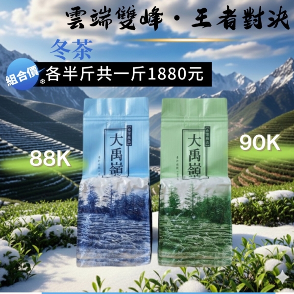 【雲端雙峰】大禹嶺 88K & 90K 絕版私藏・極致雙響組合